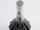 a bottle of liquor that is sitting on a table