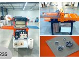 deux photos d'une machine sur laquelle se trouve un rouleau de papier