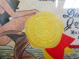 une image représentant une pièce d'or sur laquelle figure une sirène