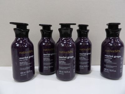 NATIVA SPA - Lot de x5 Lait corporel nutritif de 400ML, Enri…