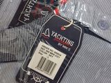 a tag on a shirt that says yachting byways