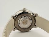 an image of a close up of a watch on a white surface