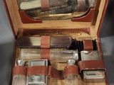 a small case with a lot of bottles inside of it