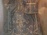 a picture of a statue of a woman holding a child