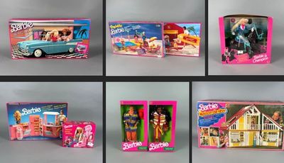 EN UN LOT – UNIVERS DE BARBIE Lot de 2 boites d’accessoires … - Photo 1