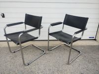 Dans le goût de Marcel BREUER. Paire de fauteuils à structur…