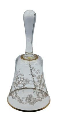 an image of a glass bell on a white background