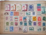 a book with a lot of different stamps on it