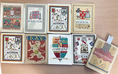 Collections provinciales. Ensemble de 9 volumes : Visages du…