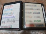 a binder that has a lot of stamps on it