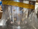 a picture of a machine that is wrapped up and ready to be used
