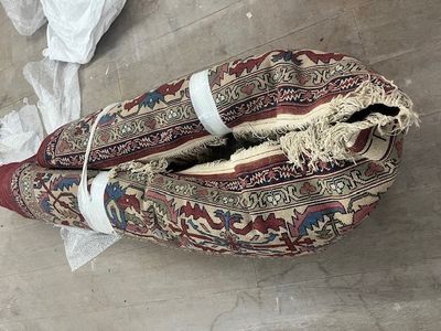 Grand tapis Roumain, milieu du Xxème siècle