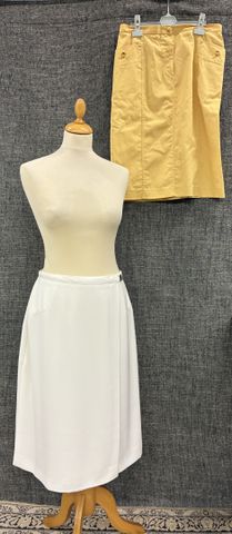 PASQUIER : jupe en polyester taille 42 et Marcelle GRIFFON : Jupe...