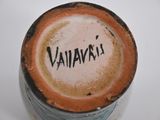 a close up view of a can with the word vaniavani written on it