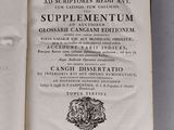 an open book with a black and white title on it