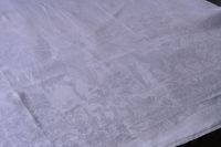 Nappe damassée aux cavaliers et meutes de chiens, 1ère moiti… (photo 5)