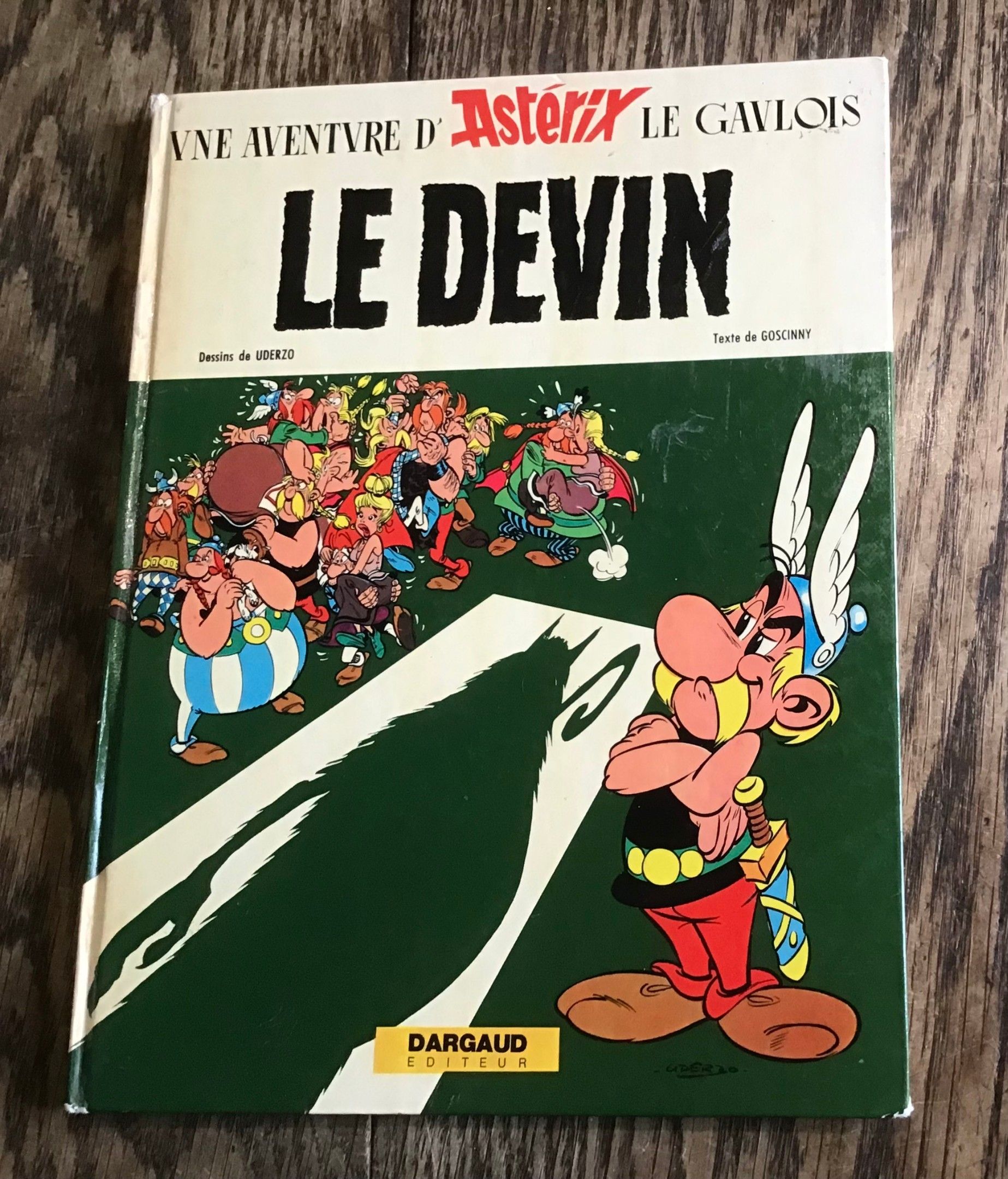 Uderzo et Goscinny Une Aventure d’Asterix le Gaulois Le Devin Eo 4 iem trimestre 1972