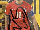 La carte de football représente Mohamed Salah.