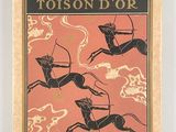 the cover of la toison d ' or, with illustrations of horses and men on horseback