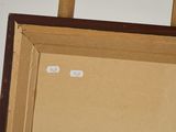 a picture of an easel with a painting on it