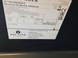 a close up of a dryer with a label on it