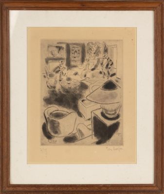 GUS BOFA (1883-1968). Le mari, 1933.