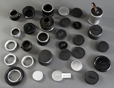 Important lot de caches et accessoires LEITZ LEICA (Ref 20) - Photo 1