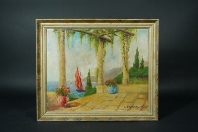 Ecole du XXe siècle Paysage méditerranéen