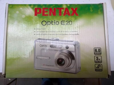 Appareil photo numérique Pentax Optio E20, 6 mégapixels, ave…
