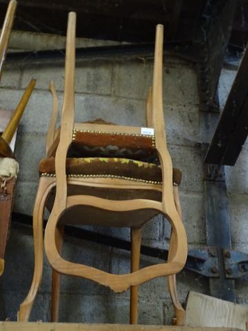 2 chaises de chambre