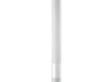 an image of a white table fan on a white stand