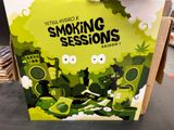 a box that has a picture of a green plant on it