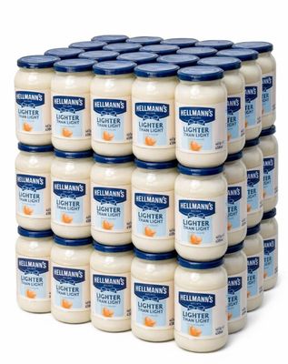 Lot de 48 pots de mayonnaises light 465 gr DDM 31/01/2026