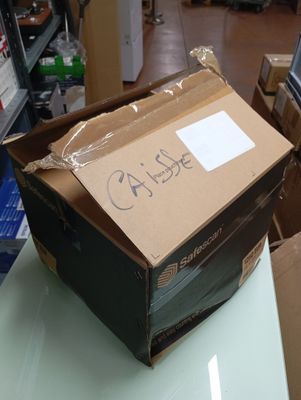 a box that is sitting on top of a table