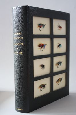 an old book with a picture of a variety of flies on it