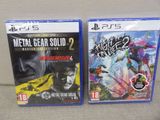 Metal Gear Solid 2 et Metal Gear Solid 2 sur un canapé
