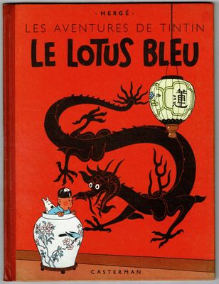 Le Lotus bleu - 1re édition française - 1er tirage