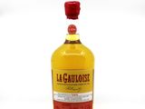 a bottle of la gautoise with a red cap on top