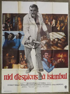 an old movie poster of a man with a gun in his hand