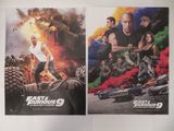 deux affiches de « Fast & Furious 9 » et « Fast & Furious 9 »
