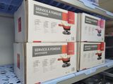 several boxes of food are stacked on a shelf in a store