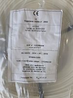 Lot de 7 rouleaux neufs de câbles fibre optique blancs dont … (photo 2)