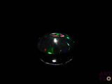 an image of a soap bubble in the dark