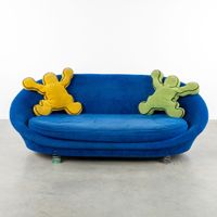 Keith Haring (1958–1990), canapé deux places « Pool » avec d… (photo 2)