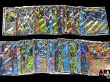 beaucoup de cartes de pokemon différentes sur la table