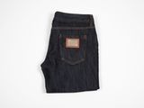 the back of a pair of jeans on a white background