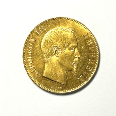an image of a gold coin with a man ' s face on it