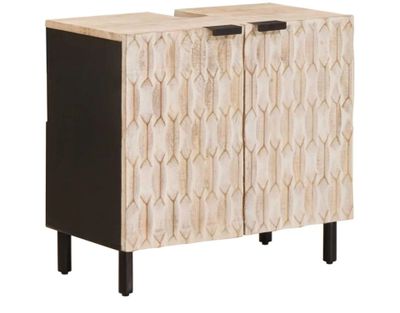 une image d'une armoire en bois avec deux portes