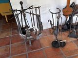 a lot of tools that are sitting on the floor