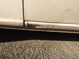 a car that is parked on the side of the road